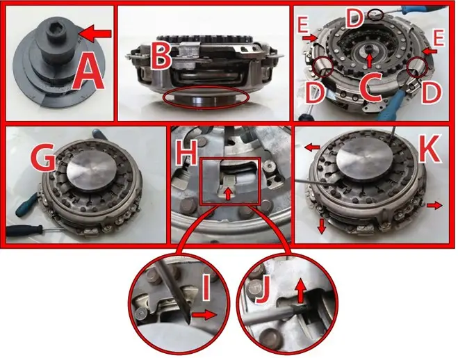 repair procedure Audi 