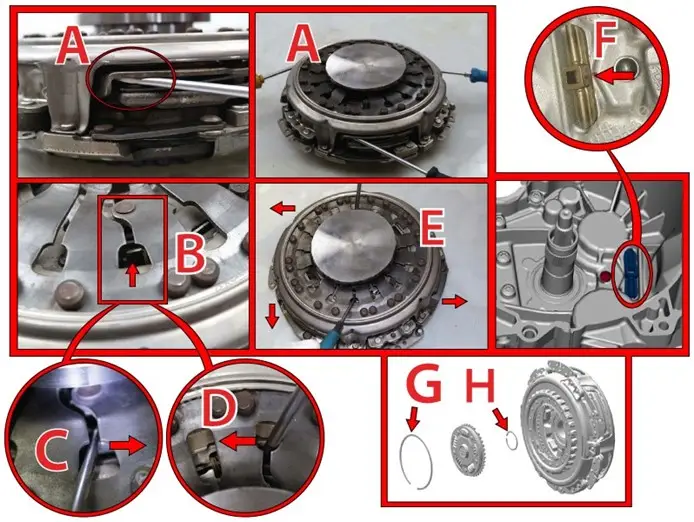 repair procedure Audi 